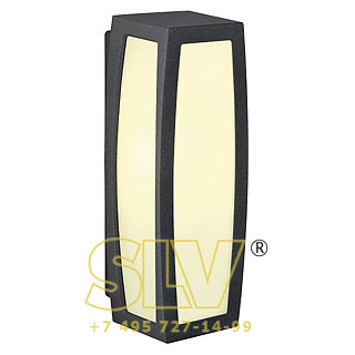 230045 MERIDIAN BOX светильник настенный IP54 для лампы ELT E27 25Вт макс., антрацит SLV 230045 MERIDIAN BOX светильник настенный IP54 для лампы ELT E27 25Вт макс., антрацит SLV