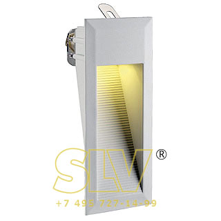 230182 DOWNUNDER LED 15 светильник встраиваемый IP44 c 15 белыми теплыми LED 0.9Вт, белый SLV 230182 DOWNUNDER LED 15 светильник встраиваемый IP44 c 15 белыми теплыми LED 0.9Вт, белый SLV