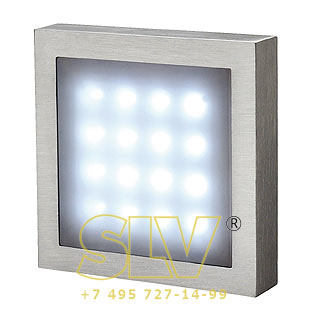 230251 AITES 16 LED светильник накладной IP23 1,5Вт, алюминий / LED белый SLV 230251 AITES 16 LED светильник накладной IP23 1,5Вт, алюминий / LED белый SLV