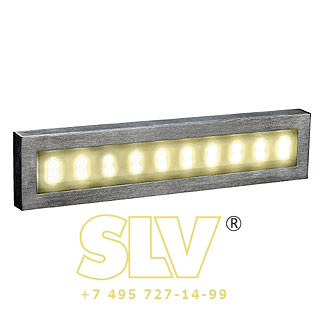 230262 AITES 20 LED светильник накладной IP23 1,8Вт, алюминий / LEDтепло-белый SLV 230262 AITES 20 LED светильник накладной IP23 1,8Вт, алюминий / LEDтепло-белый SLV