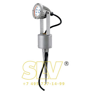 230271 NAUTILUS SPIKE LED светильник IP44 с 3-мя белыми PowerLED по 1Вт, серебристый SLV 230271 NAUTILUS SPIKE LED светильник IP44 с 3-мя белыми PowerLED по 1Вт, серебристый SLV