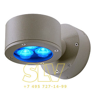 230355 SITRA WALL светильник настенный IP44 для лампы GX53 9Вт макс., темно-серый SLV 230355 SITRA WALL светильник настенный IP44 для лампы GX53 9Вт макс., темно-серый SLV