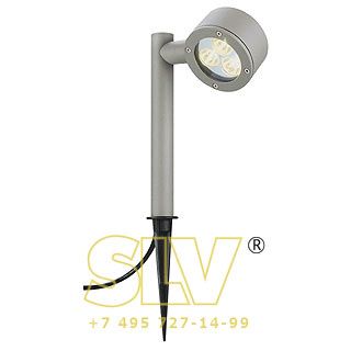 230374 SITRA EARTH SPIKE светильник IP54 для лампы GX53 9Вт макс., серый SLV 230374 SITRA EARTH SPIKE светильник IP54 для лампы GX53 9Вт макс., серый SLV