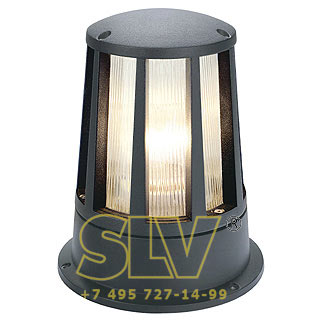 230435 CONE светильник IP54 для лампы E27 100Вт макс., темно-серый SLV 230435 CONE светильник IP54 для лампы E27 100Вт макс., темно-серый SLV