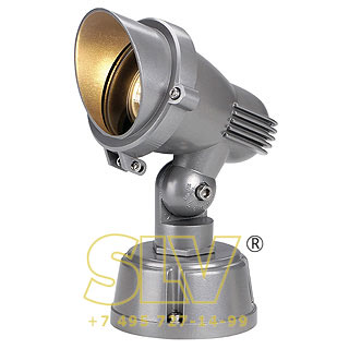 230525 EASYLITE, SPOT GU10 светильник IP44 для лампы GU10 50Вт макс., серый SLV 230525 EASYLITE, SPOT GU10 светильник IP44 для лампы GU10 50Вт макс., серый SLV