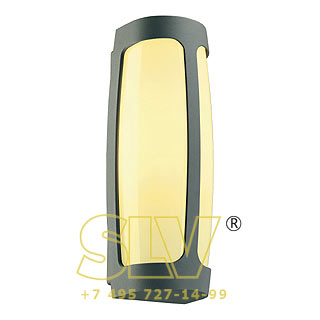 230644 MERIDIAN 3 светильник IP54 для лампы ELT E27 25Вт макс., серебристый SLV 230644 MERIDIAN 3 светильник IP54 для лампы ELT E27 25Вт макс., серебристый SLV