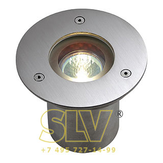 230900 N-TIC PRO MR16 ROUND светильник встраиваемый IP67 для лампы MR16 35Вт макс., сталь SLV 230900 N-TIC PRO MR16 ROUND светильник встраиваемый IP67 для лампы MR16 35Вт макс., сталь SLV