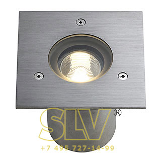 230914 N-TIC PRO GU10 SQUARE светильник встраиваемый IP67 для лампы GU10 35Вт макс., сталь SLV 230914 N-TIC PRO GU10 SQUARE светильник встраиваемый IP67 для лампы GU10 35Вт макс., сталь SLV