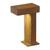 230090 RUSTY PATHLIGHT светильник IP44 для лампы GX53 9Вт макс., бурый