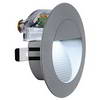 230201 DOWNUNDER LED 14 светильник встраиваемый IP44 c 14 белыми LED 0.8Вт, темно-серый