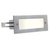 230232 BRICK LED 16 светильник встраиваемый IP44 c 16 белыми теплыми LED, 1Вт, сталь