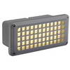 230482 BRICK MESH LED светильник встраиваемый IP54 c 60 белыми теплыми LED, 8.5Вт, серебристый